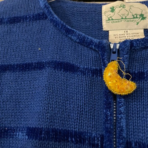 Quacker Factory Angel Sweater Size 1X - Picture 7 of 10